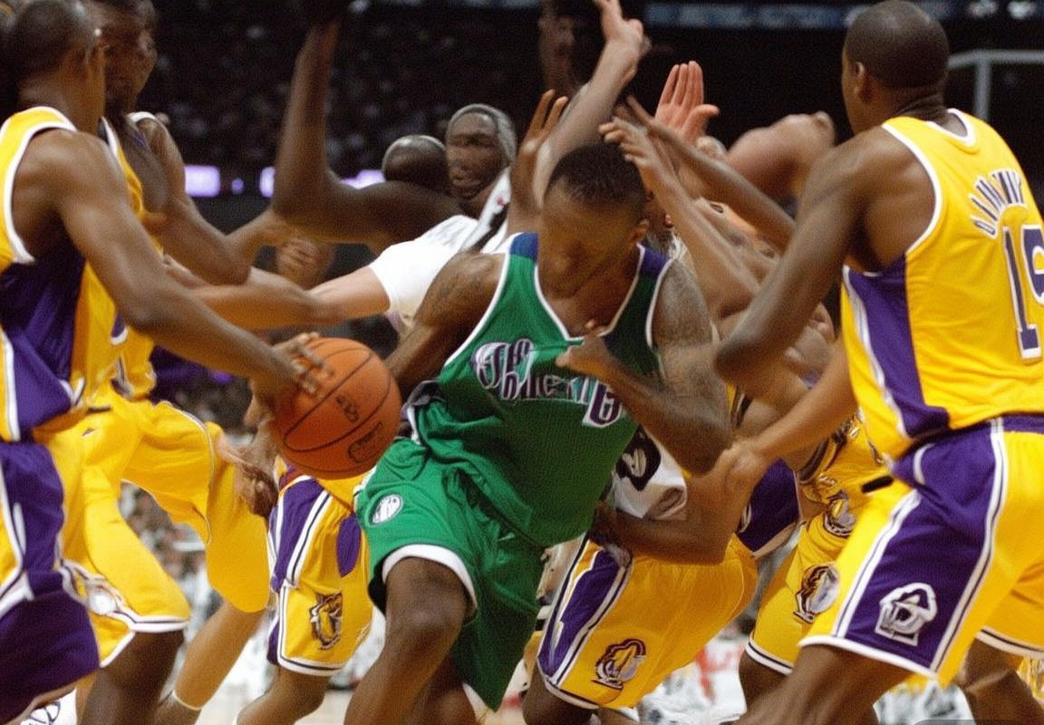 2003年NBA季后赛小牛对湖人经典对决回顾(图3)